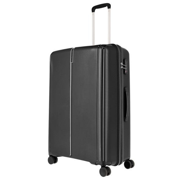 travelite Vaka Trolley 75 cm 4 Rollen schwarz