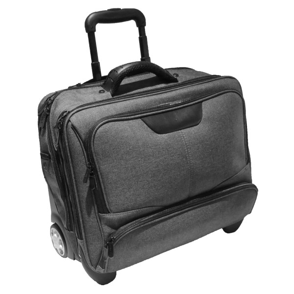 Dermata Business Trolley 47 cm 2 Rollen grau