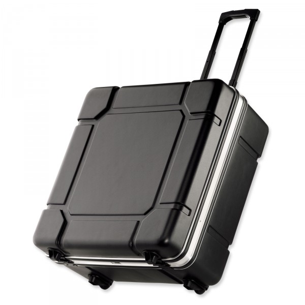 bwh Koffer Mobil-Transit Fahrradkoffer schwarz 60 cm 2 Rollen - Vorderansicht