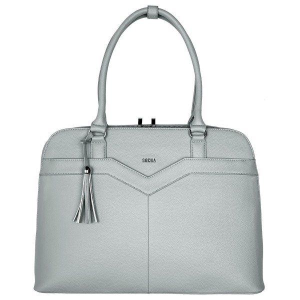 SOCHA Couture V Mud Business-Handtasche 44 cm dunkelblau