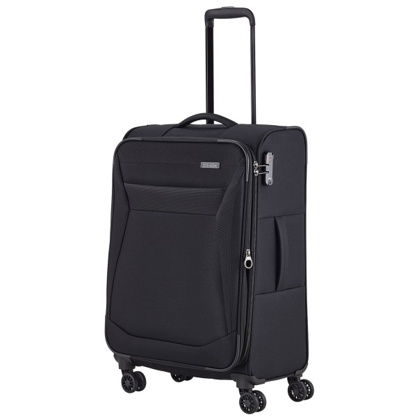 travelite Chios Trolley 67 cm 4 Rollen schwarz