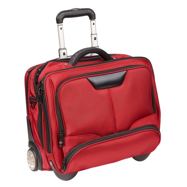 Dermata Business Trolley 47 cm 2 Rollen rot