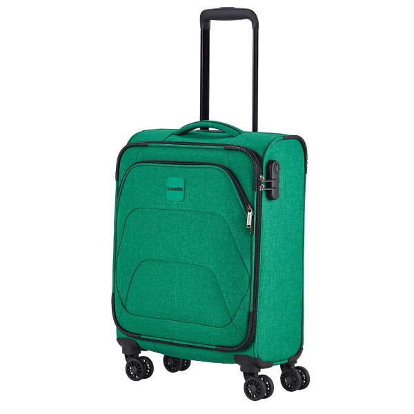 travelite Adria Kabinentrolley 55 cm 4 Rollen grün