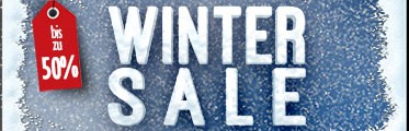 Winter Sale - Jetzt bis zu 50% sparen!