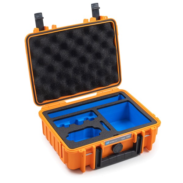 B&W Copter Case Typ 1000 für DJI Osmo Action 3 orange