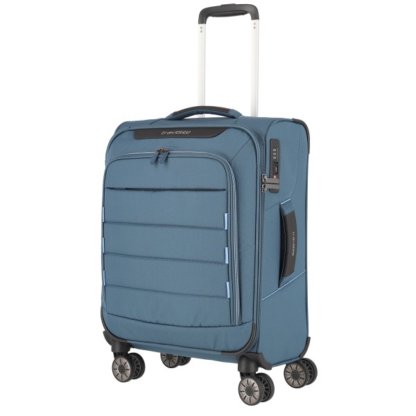 travelite Skaii Trolley 55 cm 4 Rollen blau