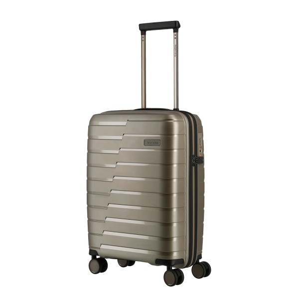 travelite Air Base Kabinentrolley 55 cm 4 Rollen champagner