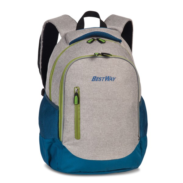 Fabrizio Best Way Airvent Rucksack 41 cm hellgrau
