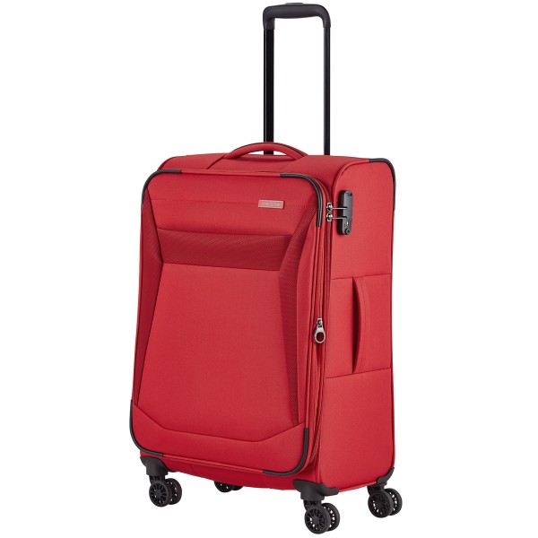 travelite Chios Trolley 67 cm 4 Rollen rot