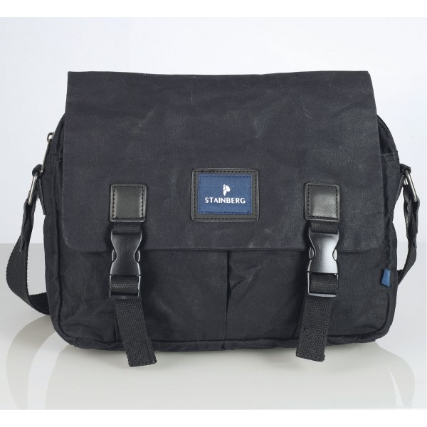 STAINBERG MESSENGER Umhängetasche 24 cm black
