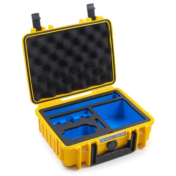 B&W Copter Case Typ 1000 für DJI Osmo Action 3 yellow