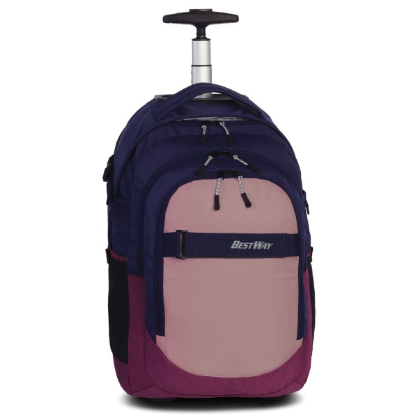 Fabrizio Best Way Evolution Rucksack 51 cm 2 Rollen blau 