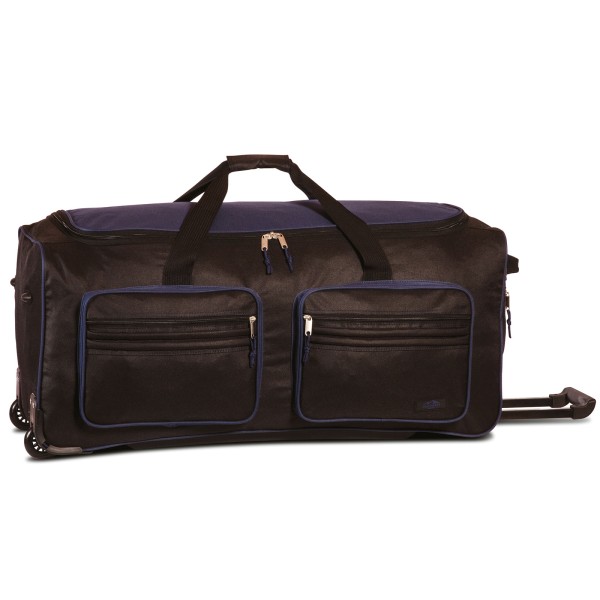 Southwest Bound XXL Reisetasche 79 cm 2 Rollen schwarz-blau