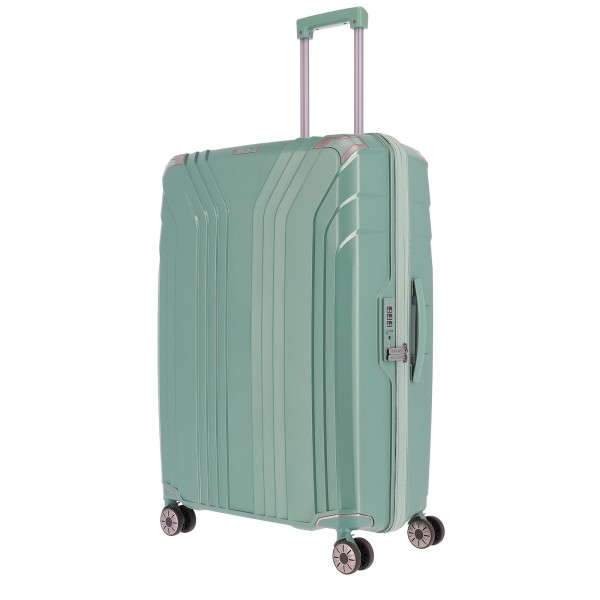 travelite Elvaa Trolley 77 cm 4 Rollen green