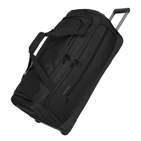 travelite Crosslite 5.0 Rollenreisetasche 79 cm 2 Rollen schwarz