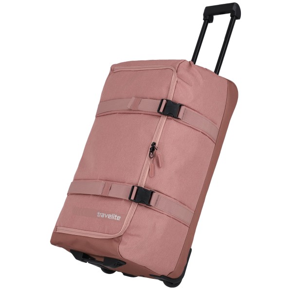 travelite Kick Off Trolley Reisetasche 68 cm 2 Rollen rosé