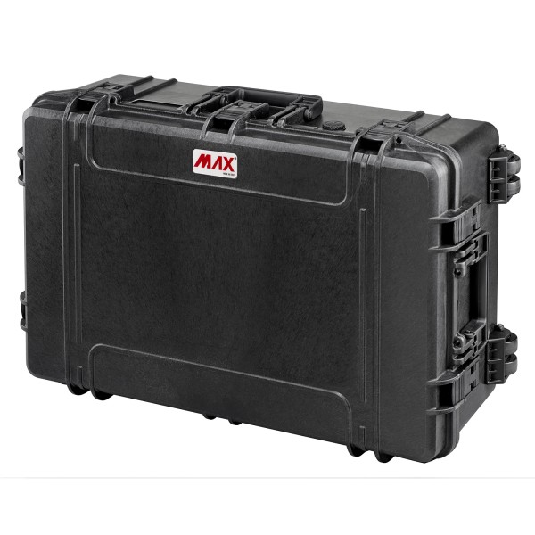 Max Koffer MAX750H280 Outdoor Case 4 Rollen Schwarz