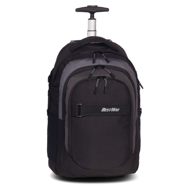 Fabrizio Best Way Evolution Rucksack 51 cm 2 Rollen schwarz