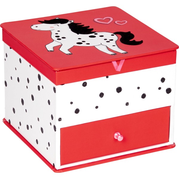 Spiegelburg Lotti & Dotti Mini Kommode / Schmuckkoffer 14 cm Lotti & Dotti